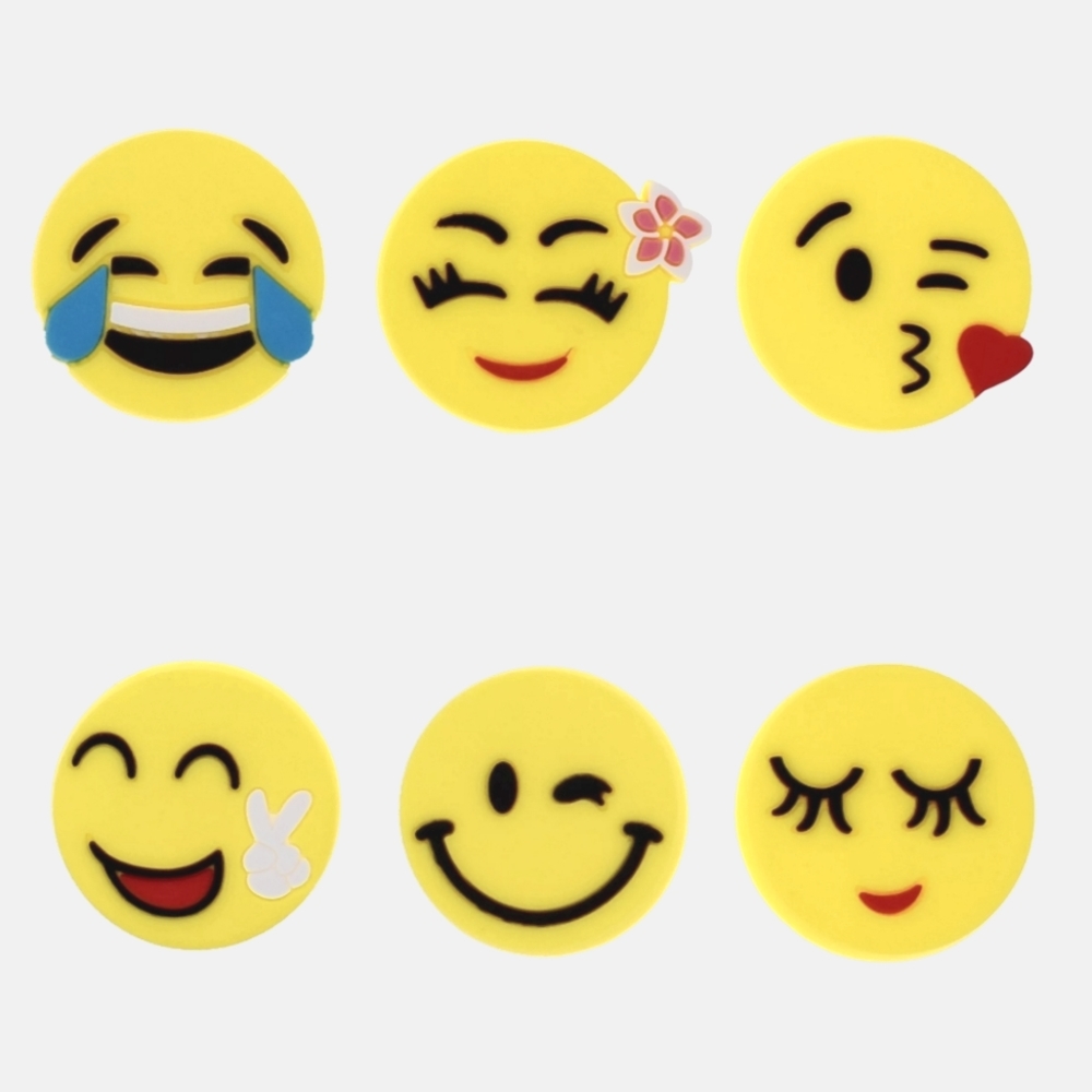 Smiley Face Croc Charms | Emoji Jibbitz | Bracelet Charms | Croc Accessories